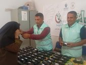 صناع الخير توزع 250 نظارة طبية على الأسر الأولى بالرعاية ببني سويف