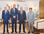 محافظ جنوب سيناء يستقبل وفد حماة الوطن للتهنئة بالذكرى الـ53 لانتصارات أكتوبر