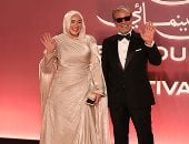 شريف منير وابنته اسما بالحجاب