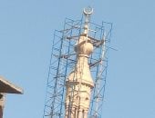 مئذنة المسجد العمرى العتيق بمدينة إسنا تحصل على خطوات تطوير جديدة
