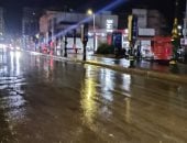 أمطار غزيرة تضرب عددًا من مدن ومراكز محافظة البحيرة
