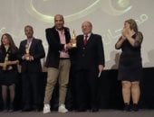 تكريم مصطفى القصبي فى ختام مهرجان بردية السينمائى