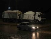 أمطار خفيفة على مدينة العريش