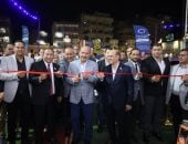 محافظ السويس يفتتح المعرض الشتوي للملابس والمفروشات