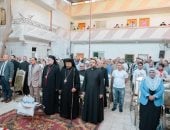 بطريرك الأقباط الكاثوليك يزور رعية ومدرسة «أمشول» بإيبارشية القوصية
