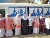 قافلة طبية ببني سويف تقدم 4030 خدمة مجانية