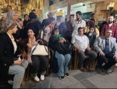 سهير المرشدى فى شارع الفن
