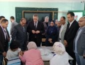 وكيل صحة كفر الشيخ يتفقد حملات التطعيم ضد مرضي الحصبة