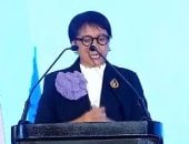 ريتنو مارسودي المبعوثة الخاصة للأمين العام للأمم المتحدة خلال كلمتها