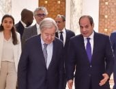 فخامة الرئيس عبد الفتاح السيسي وأنطونيو جوتيريش سكرتير عام الأمم المتحدة