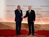  فخامة الرئيس عبد الفتاح السيسي، والرئيس فلاديمير بوتين