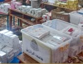 جانب من فعاليات القافلة الطبية 