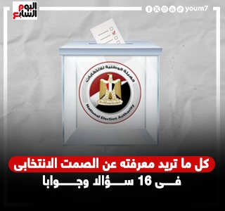 16 سؤالا وجوابا.. كل ما تريد معرفته عن الصمت الانتخابى نقلا عن "برلمانى"