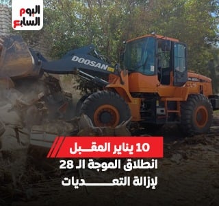 التنمية المحلية تعلن انطلاق الموجة 28 لإزالة التعديات 10 يناير المقبل