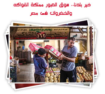 خير بلدنا.. سوق العبور مملكة الفواكه والخضروات فى مصر