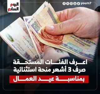 صرف 3 أشهر منحة استثنائية بمناسبة عيد العمال 2026.. اعرف الفئات المستحقة