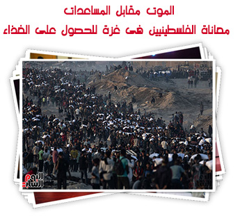 الموت مقابل المساعدات.. معاناة الفلسطينيين فى غزة للحصول على الغذاء
