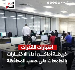 اختبارات القدرات 2026.. خريطة أماكن أداء الاختبارات بالجامعات على حسب المحافظة