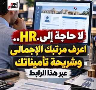  رابط حكومى يعرفك مرتبك الإجمالى وشريحة تأميناتك