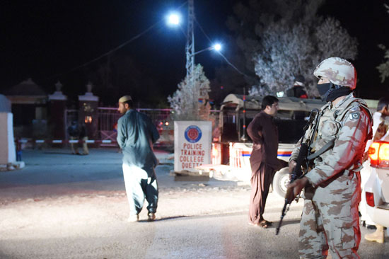الجيش الباكستانى ينتشر فى محيط تفجير مركز تدريب الشرطة