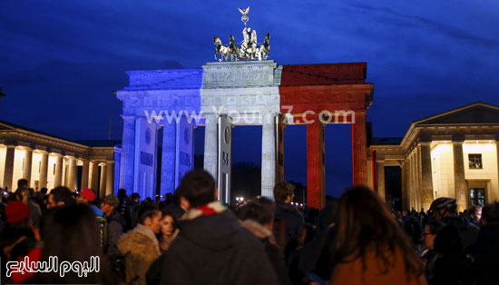 في برلين بوابة براندنبورج