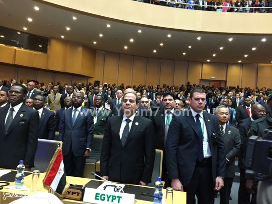 	الرئيس عبد الفتاح السيسى يشارك فى فعاليات القمة الإفريقية الـ24 فى أديس أبابا