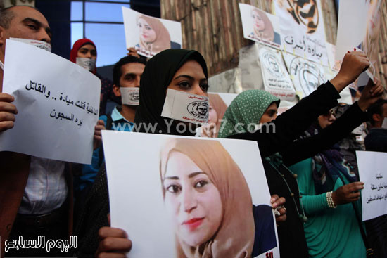 صحفيات يشاركن فى إحياء الذكرى الأولى لرحيل ميادة أشرف