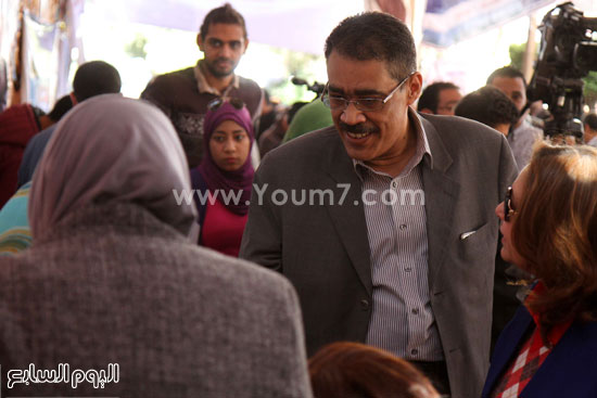  المرشح ضياء رشوان على مقعد النقيب يسجل فى كشوف عمومية الصحفيين