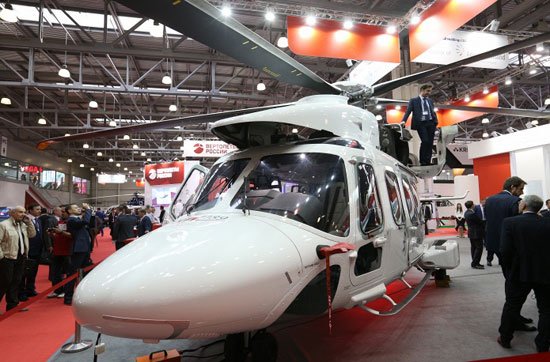 هليكوبتر الشركة الإيطالية "Agusta Westland"
