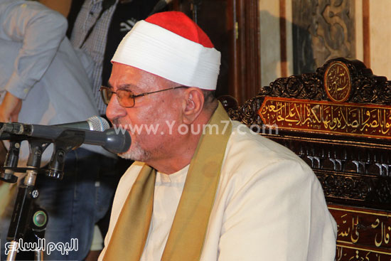  تلاوة القرآن الكريم خلال احتفالية النصف من شعبان 