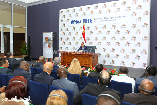 السيسي، شرم الشيخ، رجال الاعمال، المستثمرين، منتدى افريقيا (4)