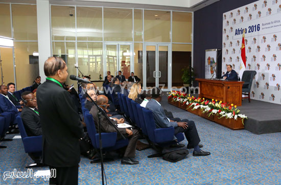 السيسي، شرم الشيخ، رجال الاعمال، المستثمرين، منتدى افريقيا (6)