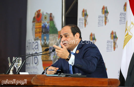 السيسي، شرم الشيخ، رجال الاعمال، المستثمرين، منتدى افريقيا (7)