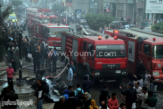 حريق شارع مصدق الدقى  (3) اخبار الحوادث