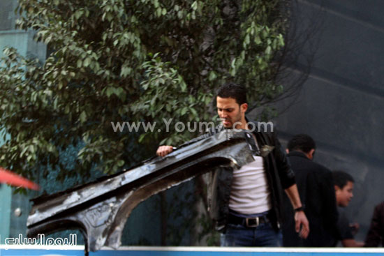 حريق شارع مصدق الدقى  (11) اخبار الحوادث