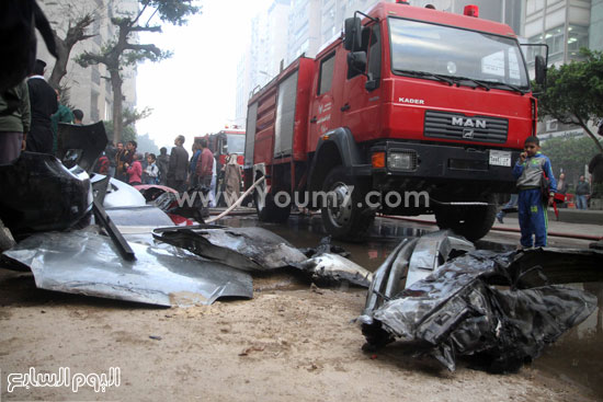 حريق شارع مصدق الدقى  (12) اخبار الحوادث