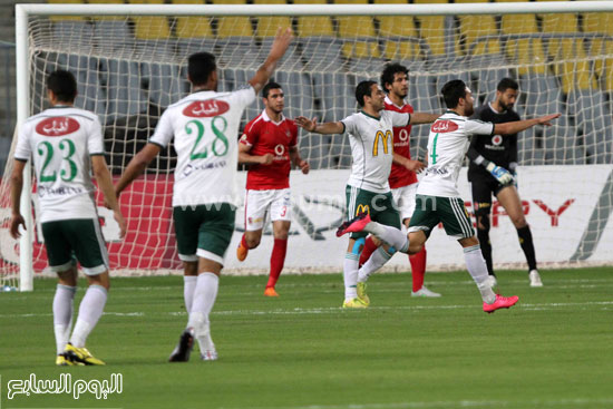 الاهلى والمصرى الشوط الاول (5)