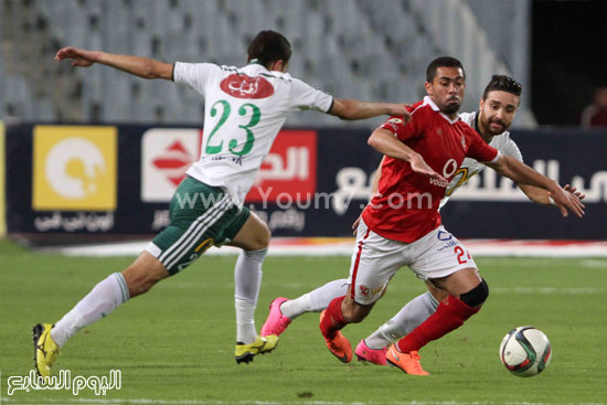 الاهلى والمصرى الشوط الاول (7)