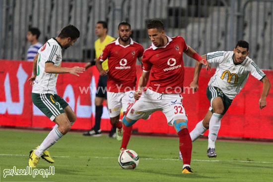 الاهلى والمصرى الشوط الاول (9)
