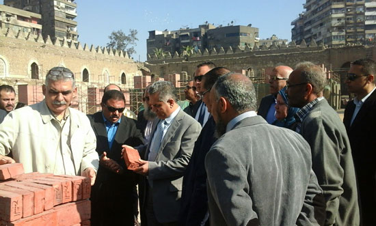 ممدوح الدماطى، اخبار الثقافة، اخبار الاثار، جامع الظاهر بيبرس، قصر السكاكينى،  (2)