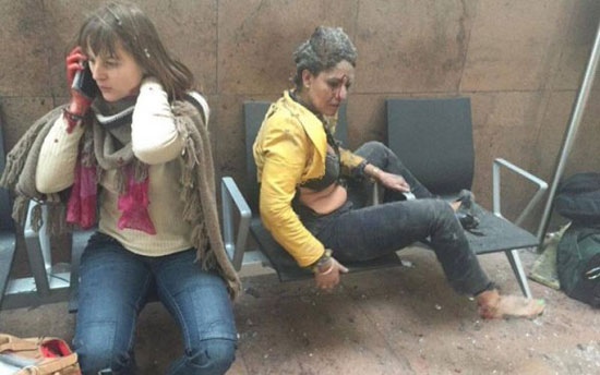 1 (9)  انفجيرات بروكسل  انفجار مطار بروكسل مطار بروكسل 