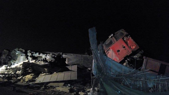 انقلاب قطار ، طريق الواحات (3)