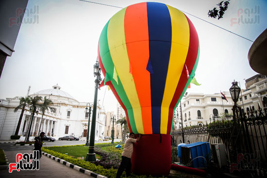 استعدادات البرلمان لاستقبال الملك سلمان (11)