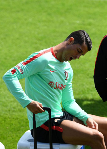 رونالدو فى التدريبات (4) رونالدو
