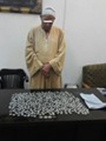 المتهم والمضبوطات