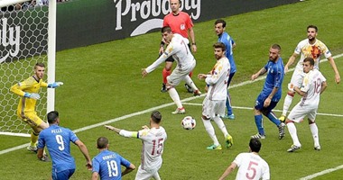 مباراة إيطاليا وإسبانيا يورو 2016