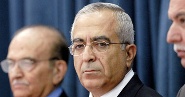 سلام فياض رئيس الوزراء الفلسطينى المستقيل