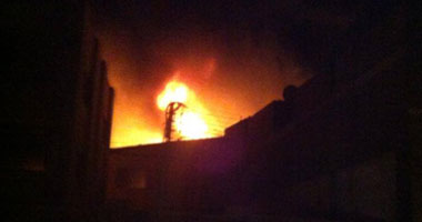 الجيش والحماية المدنية يسيطران على حريق محطة تصدير محاصيل بالقناطر