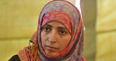 توكل كرمان الناشطة اليمنية الحائزة على جائزة نوبل للسلام