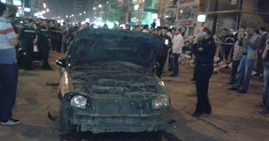 ننشر تفاصيل تفجير سيارة ضابط بشارع فيصل فى الجيزة